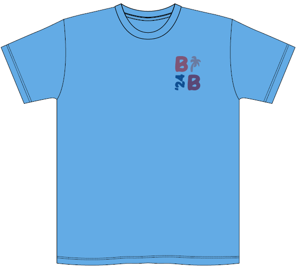 Sale - Event - Bay to Beach T-Shirt 2024 (Light Blue)
